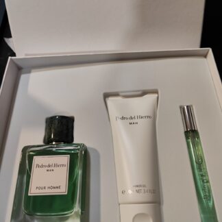 PEDRO DEL HIERRO SET POUR HOMME 100ML+10+50