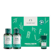 BODY SHOP CUIDADO FACIAL PIEL GRASA Y CON TENDENCIA IMPERFECCIONES VEGANO
