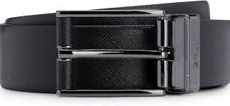 HUGO BOSS CINTURON REVERSIBLE NEGRO/MARRON