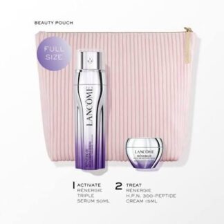 LANCOME SET RENERGIE SERUM 50ML+NECESER +CREMA ANTI AGE 15ML